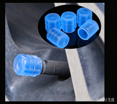 Glow-in-the-Dark Car Valve Stem Caps Universal Plastic Waterproof Fluorescent Green/ Blue Auto Motorcycle Bike Tire Valve Covers