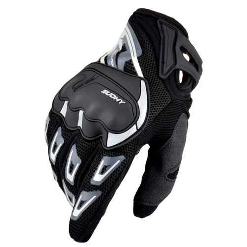 Motorcycle protective gloves