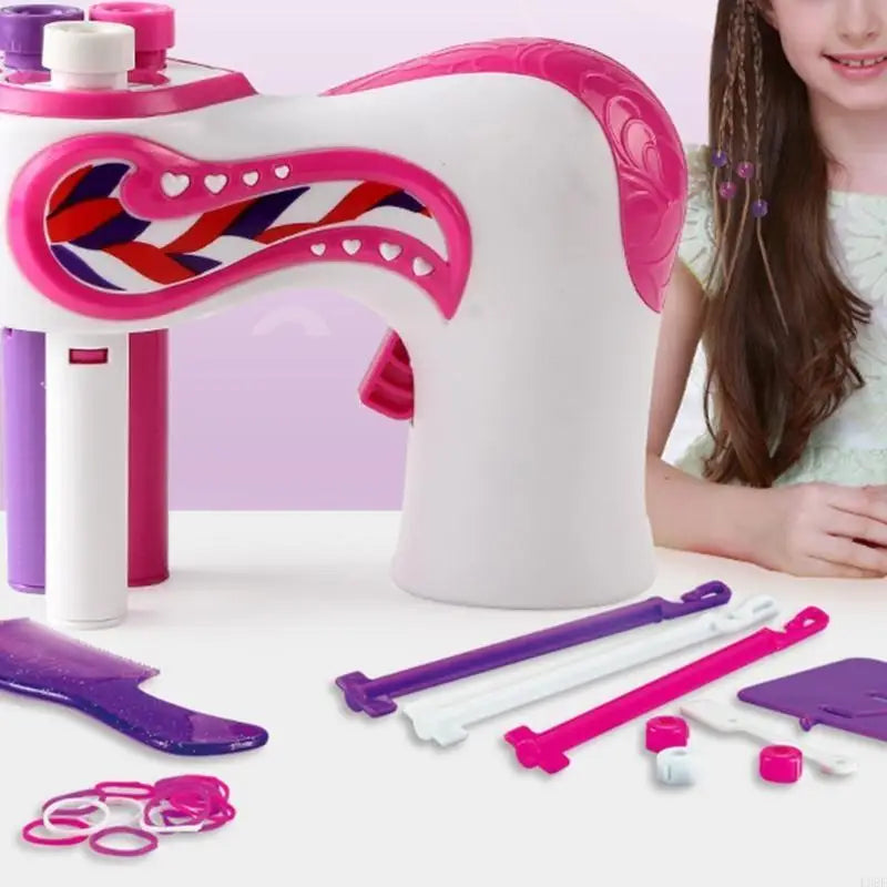 L38E Electric Hair Twisting Tool Automatic Hair Braider Machine DIY Twist Braiding