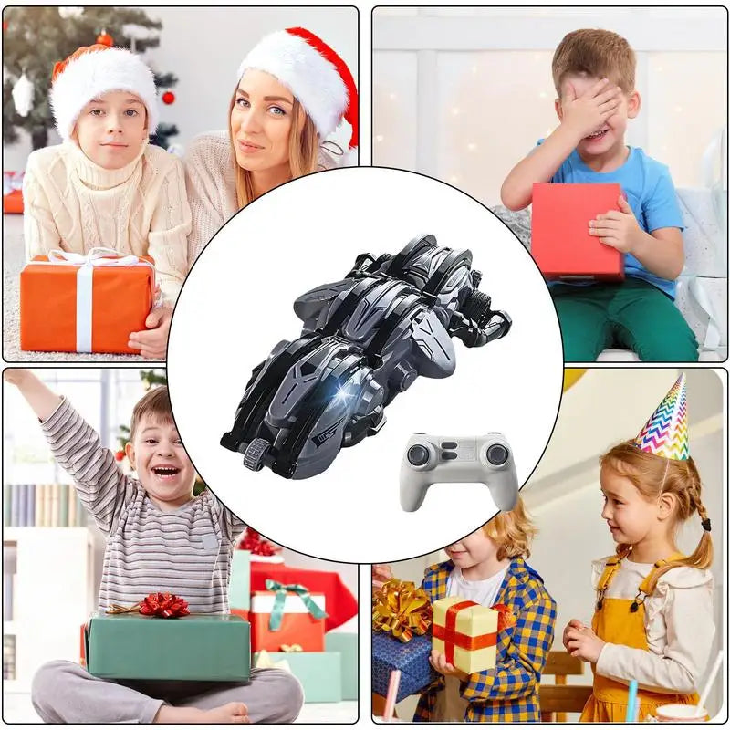 Remote Control Car For Boys RC Car 2.4Ghz Race Car Toy 360 Rolling Lights RC Stunt Car Boys Toys High Speed Remote Controlled