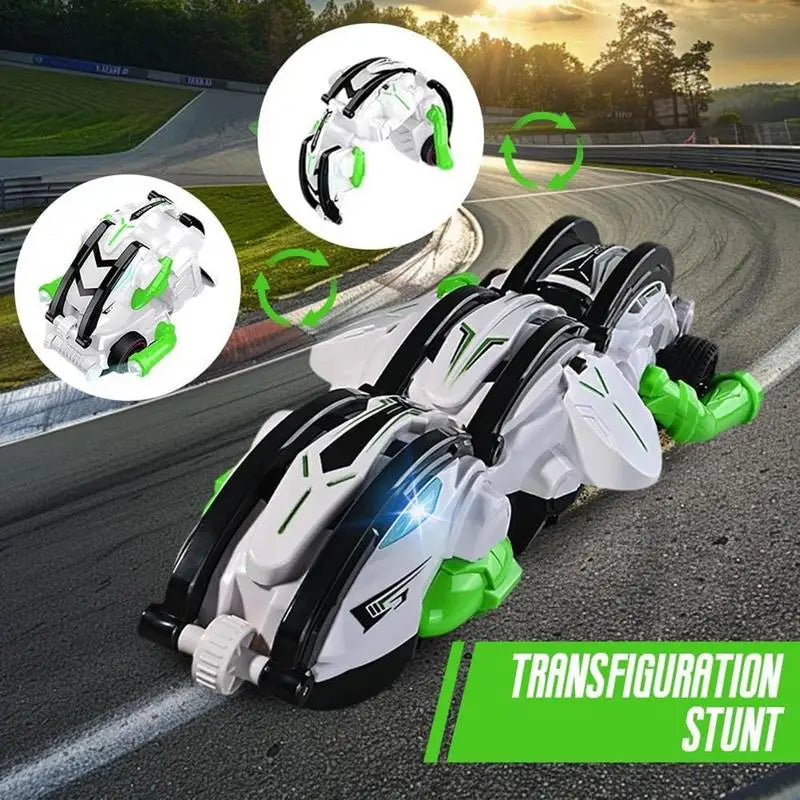 Remote Control Car For Boys RC Car 2.4Ghz Race Car Toy 360 Rolling Lights RC Stunt Car Boys Toys High Speed Remote Controlled