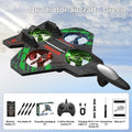 1 Set Electric Foam Glider Stunt Tumbling UAV Hovering Helicopter With LED Lights 2.4G Remote Control Fighter Aircraft Model