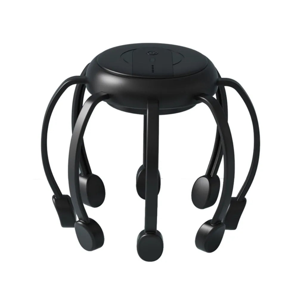 Eight Claws Electric Head Massager Intelligent 5 Modes Head Massage Machine Multi-touch High Frequency Vibration Scalp Massager