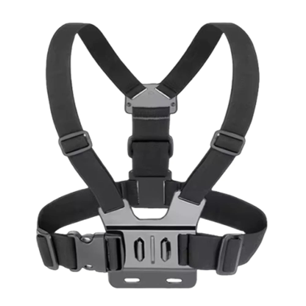 Universal Phone Holder For 4.7-7.12" Cellphone Mobile Chest Harness Holders with Adjustable Strap Front Chest Mount Bracket