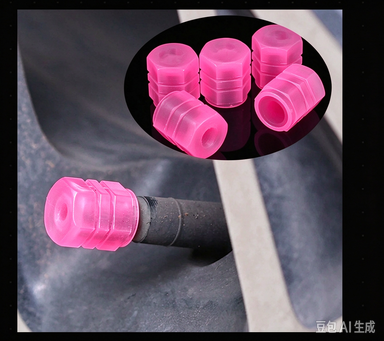 Glow-in-the-Dark Car Valve Stem Caps Universal Plastic Waterproof Fluorescent Green/ Blue Auto Motorcycle Bike Tire Valve Covers